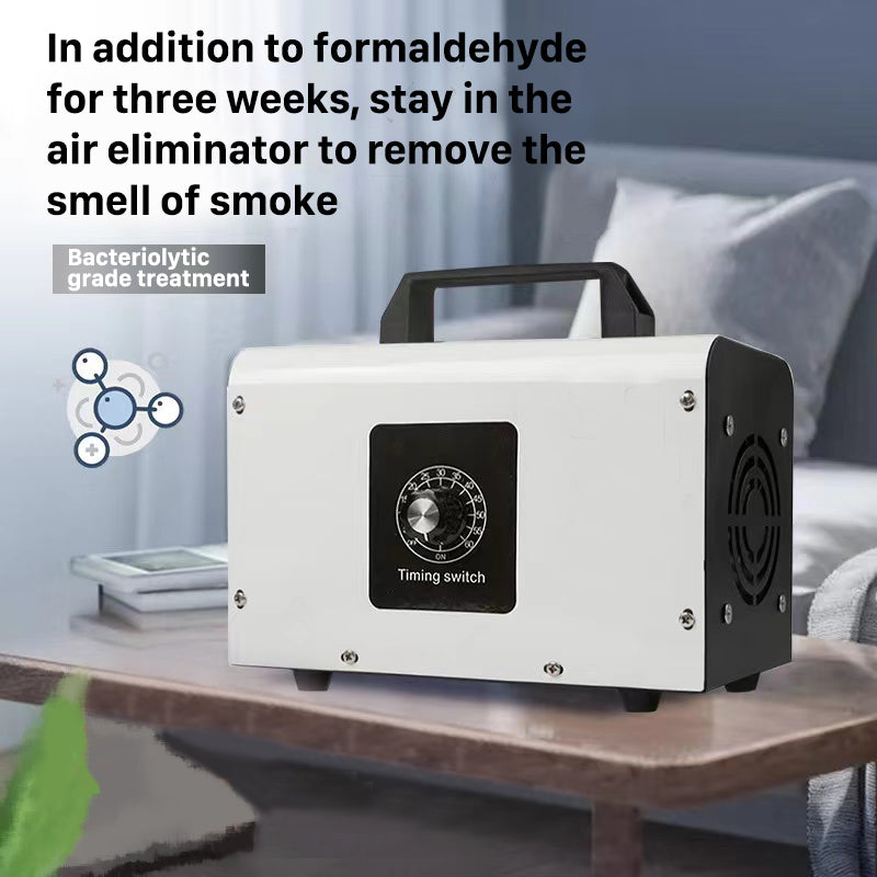 Household portable ozone generator removes formaldehyde, purifies air, disinfects and sterilizes - tcpce air purification